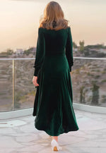 Load image into Gallery viewer, Green Velvet Gown
