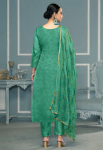 Load image into Gallery viewer, Green Viscose Pakistani Suit
