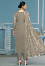 Load image into Gallery viewer, Grey Viscose Pakistani Suit
