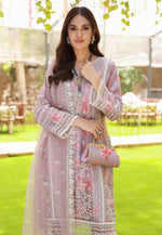 Load image into Gallery viewer, Lavender Organza Pant Style Suit
