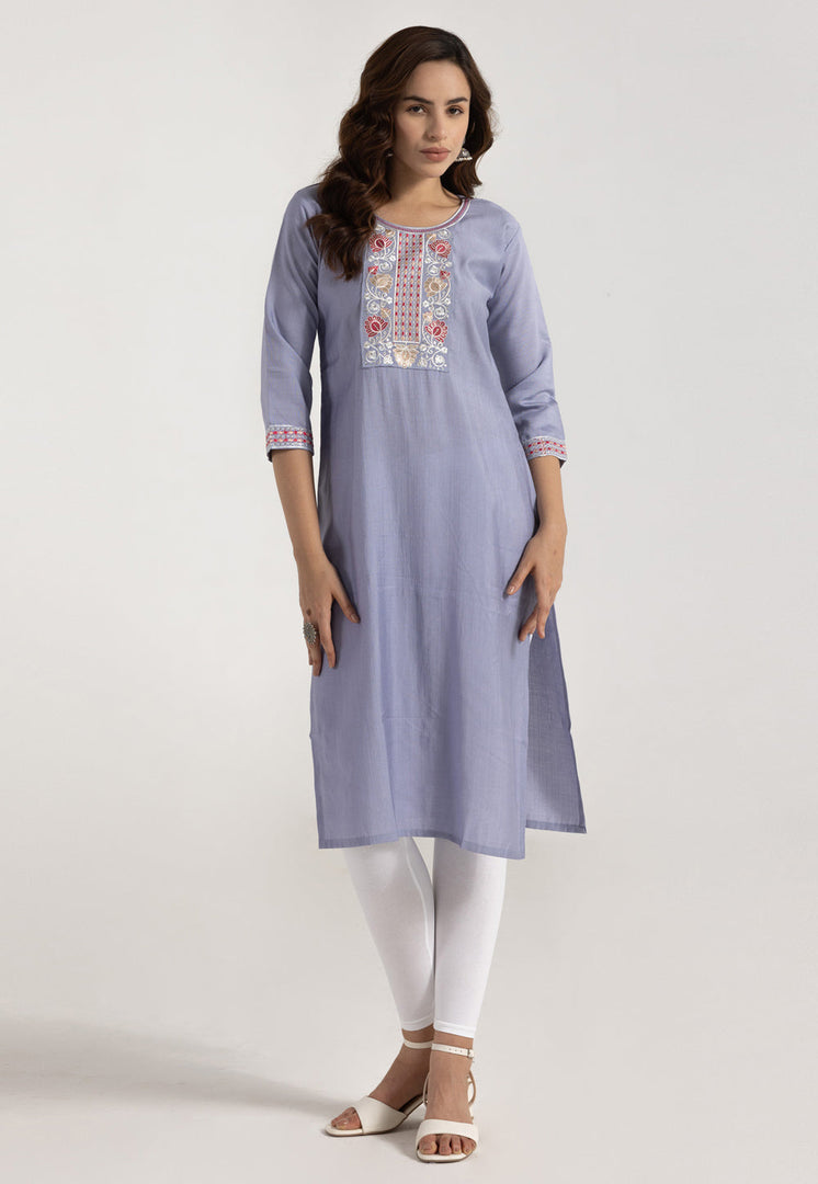Lavender Rayon Tunic