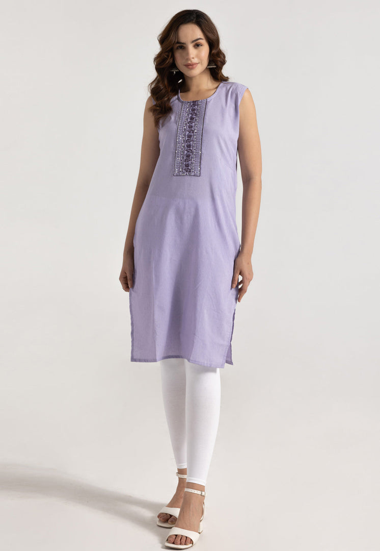 Lavender Rayon Tunic