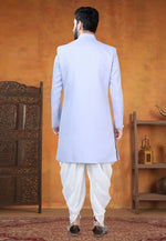 Load image into Gallery viewer, Lavender Viscose Indo Western Suit
