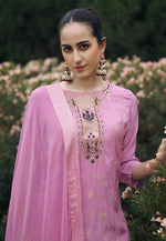 Load image into Gallery viewer, Lavender Viscose Rayon Readymade Pant Style Suit
