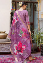Load image into Gallery viewer, Lavender Viscose Readymade Pakistani Suit
