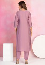 Load image into Gallery viewer, Lavender Viscose Readymade Pakistani Suit
