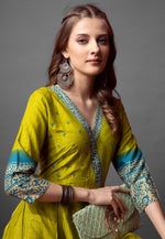 Load image into Gallery viewer, Light Green Cotton Gown
