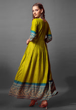 Load image into Gallery viewer, Light Green Cotton Gown
