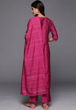 Load image into Gallery viewer, Magenta Viscose Readymade Pant Style Suit
