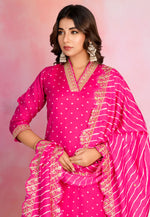 Load image into Gallery viewer, Magenta Viscose Readymade Pant Style Suit
