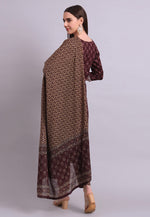 Load image into Gallery viewer, Maroon Cotton Readymade Pant Style Suit
