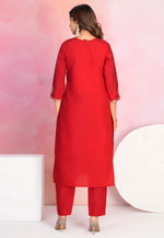 Load image into Gallery viewer, Maroon Viscose Readymade Pakistani Suit
