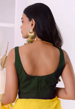 Load image into Gallery viewer, Mehndi Cotton Readymade Blouse
