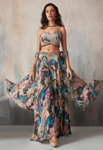 Load image into Gallery viewer, Multicolor Chinon Designer Salwar Suit
