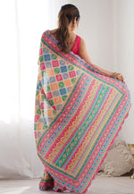 Load image into Gallery viewer, Multicolor Georgette Saree With Blouse
