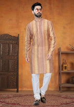 Load image into Gallery viewer, Multicolor Jacquard Kurta Pajama
