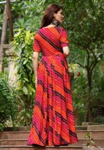 Load image into Gallery viewer, Multicolor Rayon Gown
