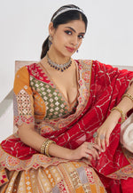 Load image into Gallery viewer, Multicolor Silk Lehenga Choli
