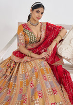 Load image into Gallery viewer, Multicolor Silk Lehenga Choli
