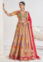 Load image into Gallery viewer, Multicolor Silk Lehenga Choli
