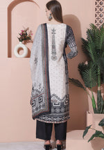 Load image into Gallery viewer, Off White Muslin Pakistani Suit
