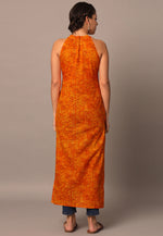Load image into Gallery viewer, Orange Cotton Printed Tunic
