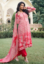 Load image into Gallery viewer, Pink Crepe Punjabi Suit
