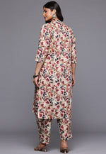 Load image into Gallery viewer, Peach Cotton Kurta Set With Pant
