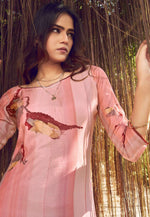 Load image into Gallery viewer, Peach Muslin Pakistani Suit
