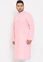 Load image into Gallery viewer, Pink Cotton Kurta Pajama
