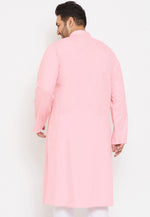 Load image into Gallery viewer, Pink Cotton Kurta Pajama
