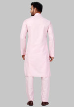 Load image into Gallery viewer, Pink Cotton Pathani Suit
