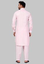 Load image into Gallery viewer, Pink Cotton Pathani Suit
