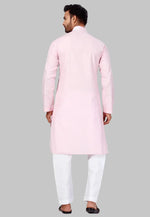 Load image into Gallery viewer, Pink Cotton Pathani Suit
