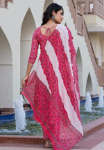 Load image into Gallery viewer, Pink Cotton Readymade Pant Style Suit
