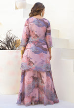 Load image into Gallery viewer, Pink Georgette Readymade Pakistani Suit
