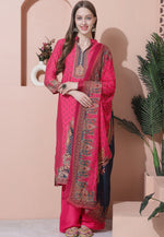 Load image into Gallery viewer, Pink Muslin Pakistani Suit
