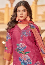Load image into Gallery viewer, Pink Muslin Pakistani Suit
