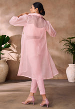 Load image into Gallery viewer, Pink Organza Co-Ords Set
