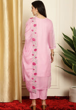 Load image into Gallery viewer, Pink Organza Pakistani Suit
