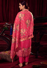 Load image into Gallery viewer, Pink Organza Pant Style Suit
