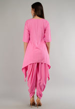 Load image into Gallery viewer, Pink Rayon Readymade Punjabi Suit
