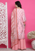 Load image into Gallery viewer, Pink Satin Pakistani Suit
