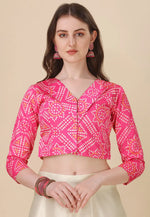 Load image into Gallery viewer, Pink Satin Silk Lehenga Choli
