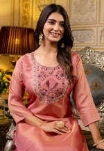 Load image into Gallery viewer, Pink Shimmer Long Tunic
