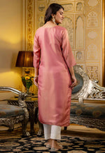 Load image into Gallery viewer, Pink Shimmer Long Tunic
