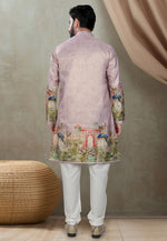 Load image into Gallery viewer, Pink Silk Kurta Pajama
