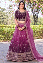 Load image into Gallery viewer, Pink Silk Lehenga Choli
