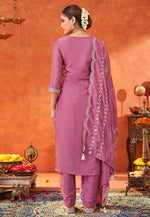 Load image into Gallery viewer, Pink Silk Readymade Pakistani Suit
