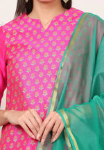 Load image into Gallery viewer, Pink Silk Readymade Pakistani Suit
